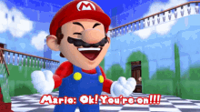 Smg4 Mario GIF - Smg4 Mario Ok Youre On GIFs