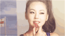 Lipstick Wondergirl GIF - Lipstick Wondergirl Soohee GIFs