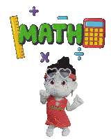 a cartoon character wearing a red shirt that says " zhoucha "