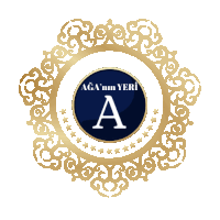 a logo for aga 'nun yeri with the letter a in the middle