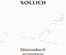 a machine with the word sollich on the top