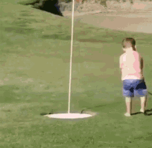 shot golfing