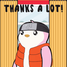 love thank you thanks nft penguin