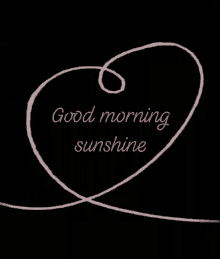 Good Morning Sunshine Love You GIF - Good Morning Sunshine Love You Heart GIFs