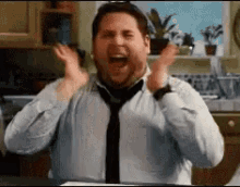 Happy Jonah Hill GIF - Happy Jonah Hill Excited GIFs