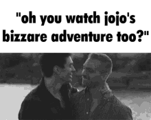 Jojo Fans Jojo GIF - Jojo Fans Jojo Oh You Watch Jojos Bizzare Adventure Too GIFs