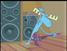 Happy Tree Friends Rocking Out GIF - Happy Tree Friends Rocking Out Alce GIFs