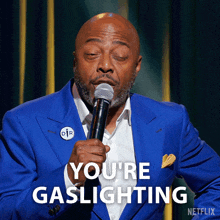 You'Re Gaslighting Me Donnell Rawlings GIF - You'Re Gaslighting Me Donnell Rawlings A New Day GIFs