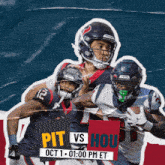 Houston Texans Vs. Pittsburgh Steelers Pre Game GIF - Nfl National Football League Football League GIFs