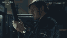 Checking Out The Weapon James Reece GIF - Checking Out The Weapon James Reece Chris Pratt GIFs