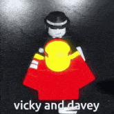 a roblox character is sitting on another roblox character 's back .