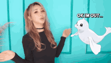 Ok Im Out Wenjie Huang GIF - Ok Im Out Wenjie Huang Wengie GIFs