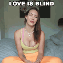 Love Is Blind Tracy Kiss GIF