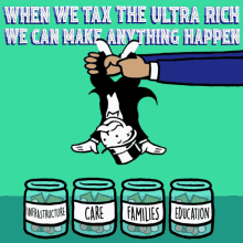 When We Tax The Ultra Rich We Can Make Anything Happen GIF - When We Tax The Ultra Rich We Can Make Anything Happen Infrastructure GIFs