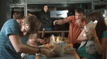 Food Fight GIF - My Mad Fat Diary Food Fight GIFs