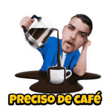 Preciso De Café Café GIF - Preciso De Café Café Lucas Vieira GIFs