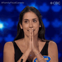 Praying Hands Family Feud Canada GIF - Praying Hands Family Feud Canada Please GIFs