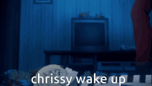 Angels Of Death Chrissy Wake Up GIF - Angels Of Death Chrissy Wake Up Red Nation GIFs