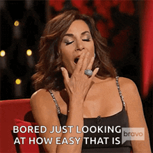 Yawning Real Housewives Of New York GIF - Yawning Real Housewives Of New York This Is Boring GIFs
