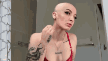 Bald Girl GIF - Bald Girl GIFs