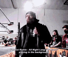 Jon Moxley All Night Long GIF - Jon Moxley All Night Long Lionel Richie GIFs