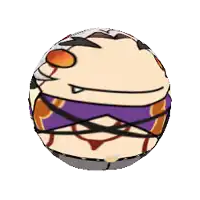 a basketball with a cartoon character on it on a white background