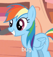 bug mlp my little pony rainbowdash soucs