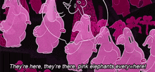 Dumbo Pink Elephants GIF - Dumbo Pink Elephants Pink Elephants On Parade GIFs
