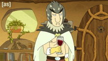 Drinking Birdperson GIF - Drinking Birdperson Rick And Morty GIFs