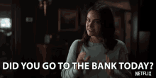 Did You Go To The Bank Today Camila Mendes GIF - Did You Go To The Bank Today Camila Mendes Katie GIFs