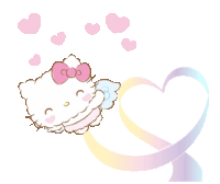 Kawaii Love Sticker - Kawaii Love Hello Kitty Stickers
