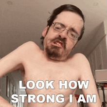 Look How Strong I Am Ricky Berwick GIF - Look How Strong I Am Ricky Berwick Therickyberwick GIFs