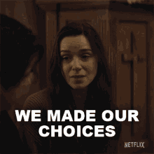 We Made Our Choices Mildred Gunning GIF - We Made Our Choices Mildred Gunning Alex Essoe GIFs