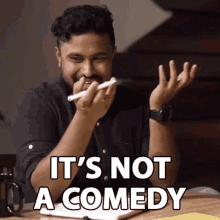 Its Not A Comedy Abish Mathew GIF - Its Not A Comedy Abish Mathew Not Funny At All GIFs