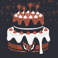 Draftbot Cake GIF