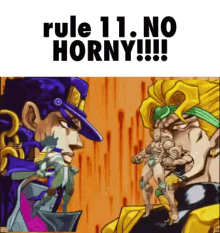 rule horny