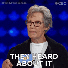 They Heard About It Judy GIF - They Heard About It Judy Family Feud Canada GIFs