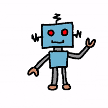 robot talk hi hello greeting