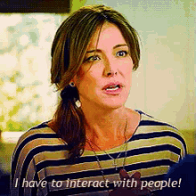 Introvert GIF - Interactwith People People Cougartown GIFs