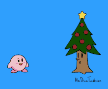 Merry Christmas Kirby GIF - Merry Christmas Kirby Nintendo GIFs