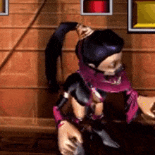 Mortal Kombat Deception Mileena Dance Puzzle Kombat GIF