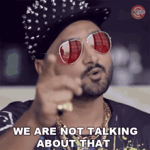We Are Not Talking About That Bhajji GIF - We Are Not Talking About That Bhajji Harbhajan Singh GIFs