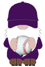 Gnome Sports Sticker - Gnome Sports Baseball Stickers