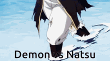 Natsu Vs Demon Fairy Tail GIF - Natsu Vs Demon Fairy Tail GIFs