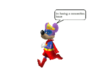 Connection Issue Toontown Sticker