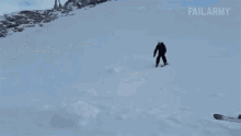 Skiing Fail Failarmy GIF - Skiing Fail Failarmy Spinning GIFs