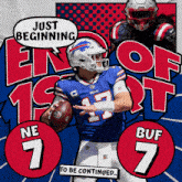 Buffalo Bills (7) Vs. New England Patriots (7) First-second Quarter Break GIF - Nfl National Football League Football League GIFs