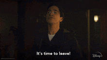 It'S Time To Leave Okay Nathan Bratt GIF - It'S Time To Leave Okay Nathan Bratt Goosebumps GIFs