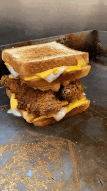 Grilled Cheese Chicken GIF