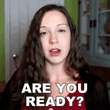 Are You Ready Vanessa Joy GIF - Are You Ready Vanessa Joy Speak English With Vanessa GIFs